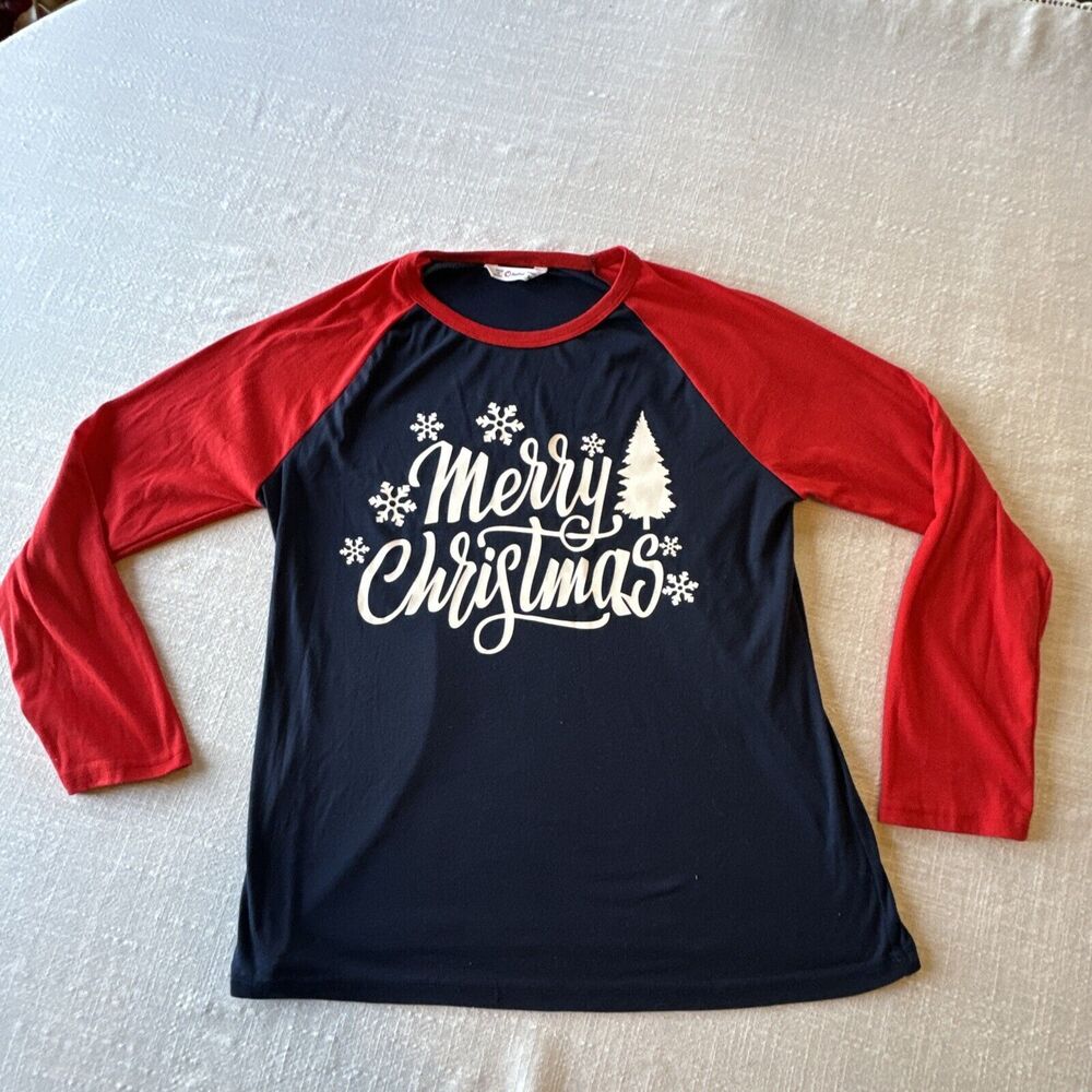 Pat Pat Christmas Shirt Women’s Size‎ Medium Merry Christmas Sleep Top